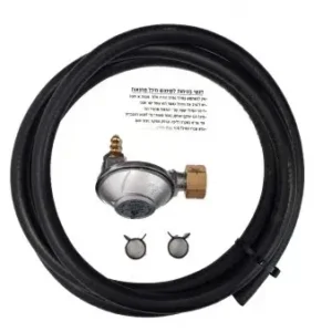 ערכה למנגל הכללות צינור גומי + ווסת (גדולה) כולל הובלה